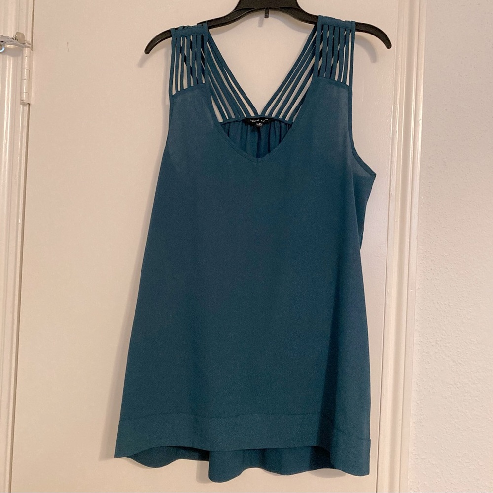Naked Zebra strappy tank top